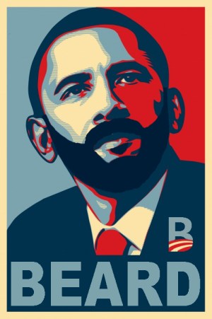 The man does not make the beard, the beard makes the man.